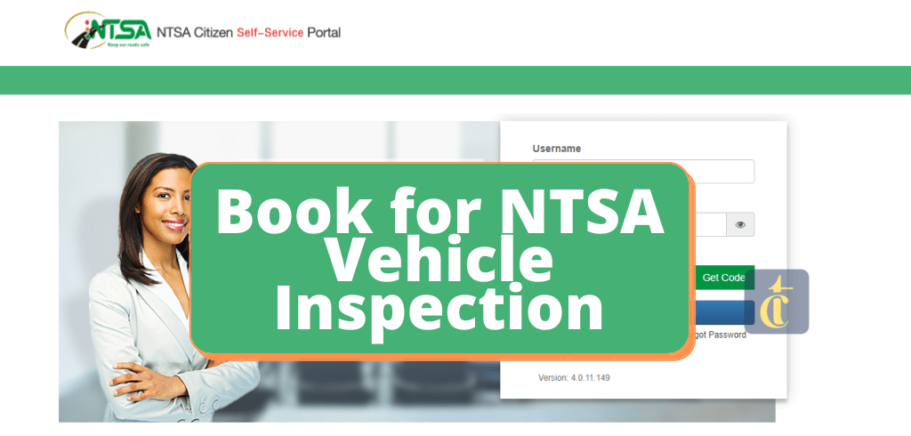 Book for NTSA Vehicle Inspection