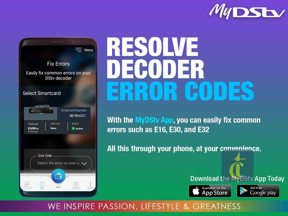 DSTV Error Codes and How to Clear Them