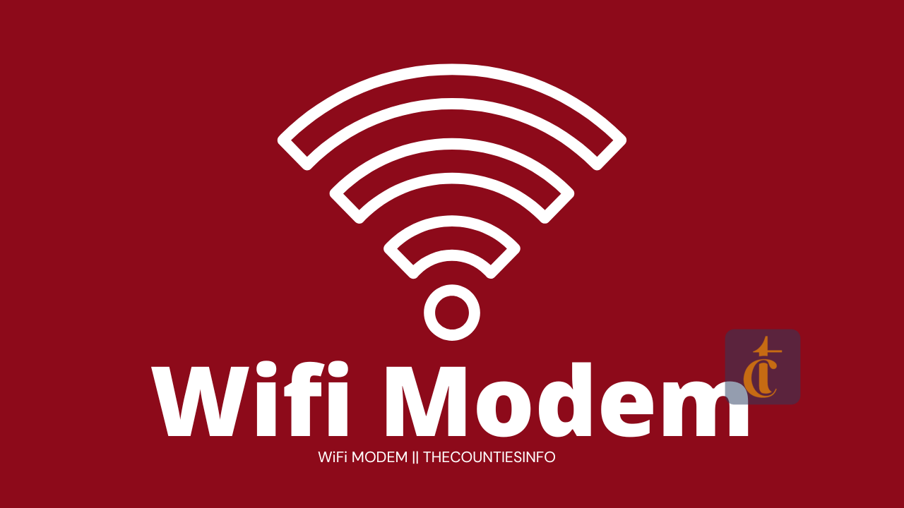 Wifi Modem, Its Uses & Types