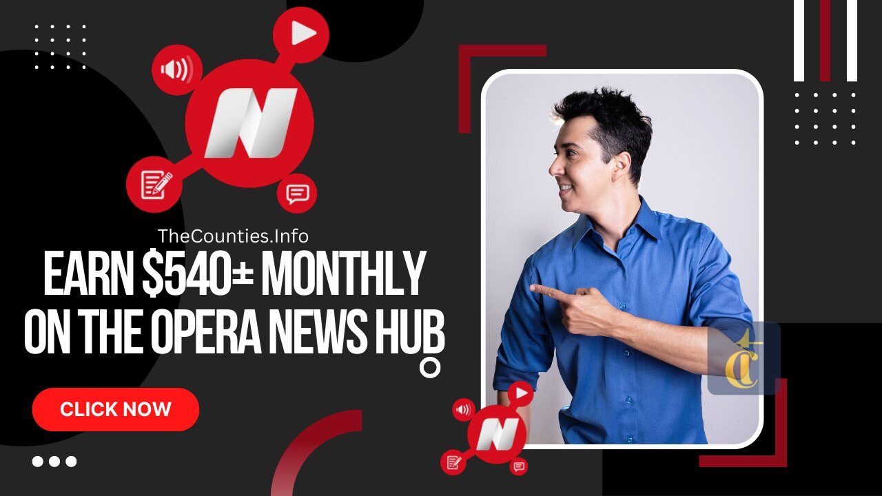 How to earn $540+ Monthly on the Opera News Hub