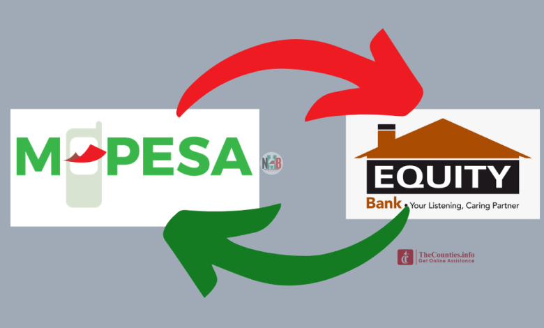 How to Transfer Money to Equity Account via Mpesa