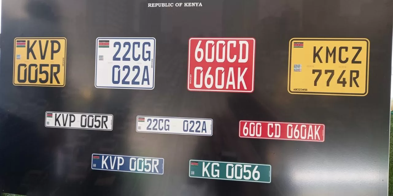 Diplomatic Number Plates