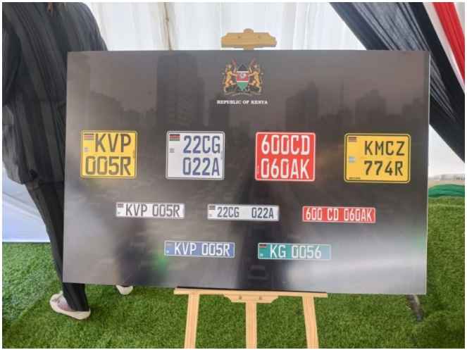 Deadline For New Number Plates In Kenya