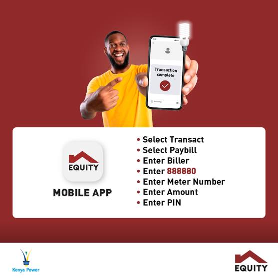 Buy KPLC Tokens Via Equity Mobile App