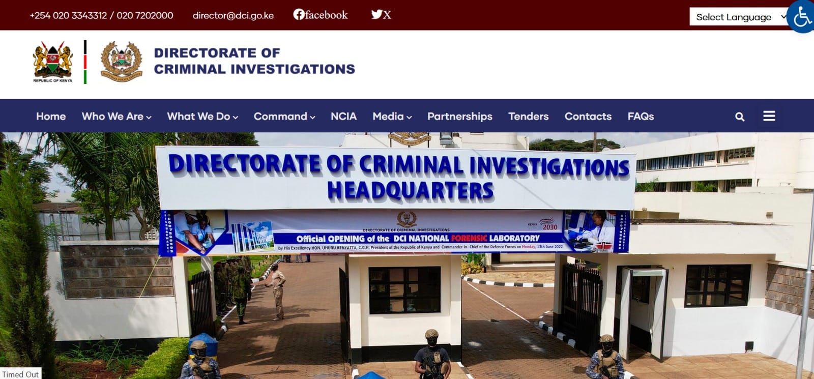 Department of Criminal Investigation In Kenya