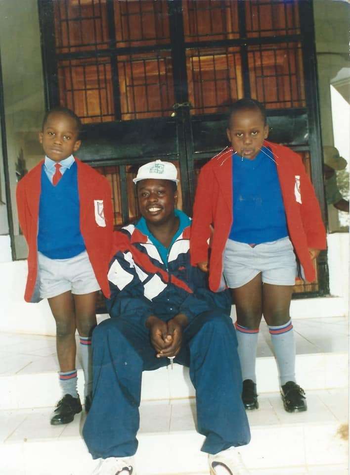 Rigathi Gachagua and his sons Keith Rigathi and Kevin Gachagua