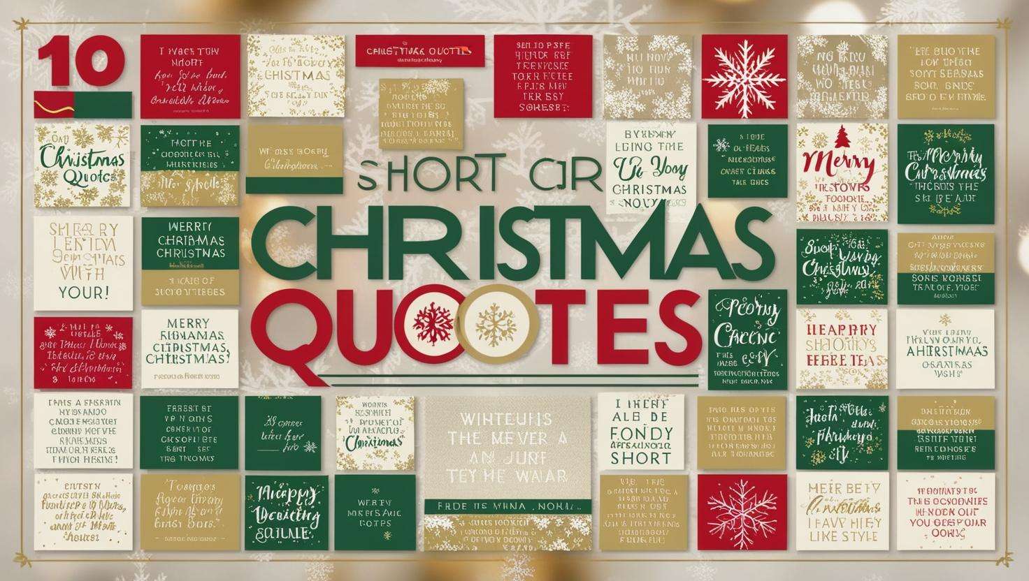 100 Short Christmas Quotes