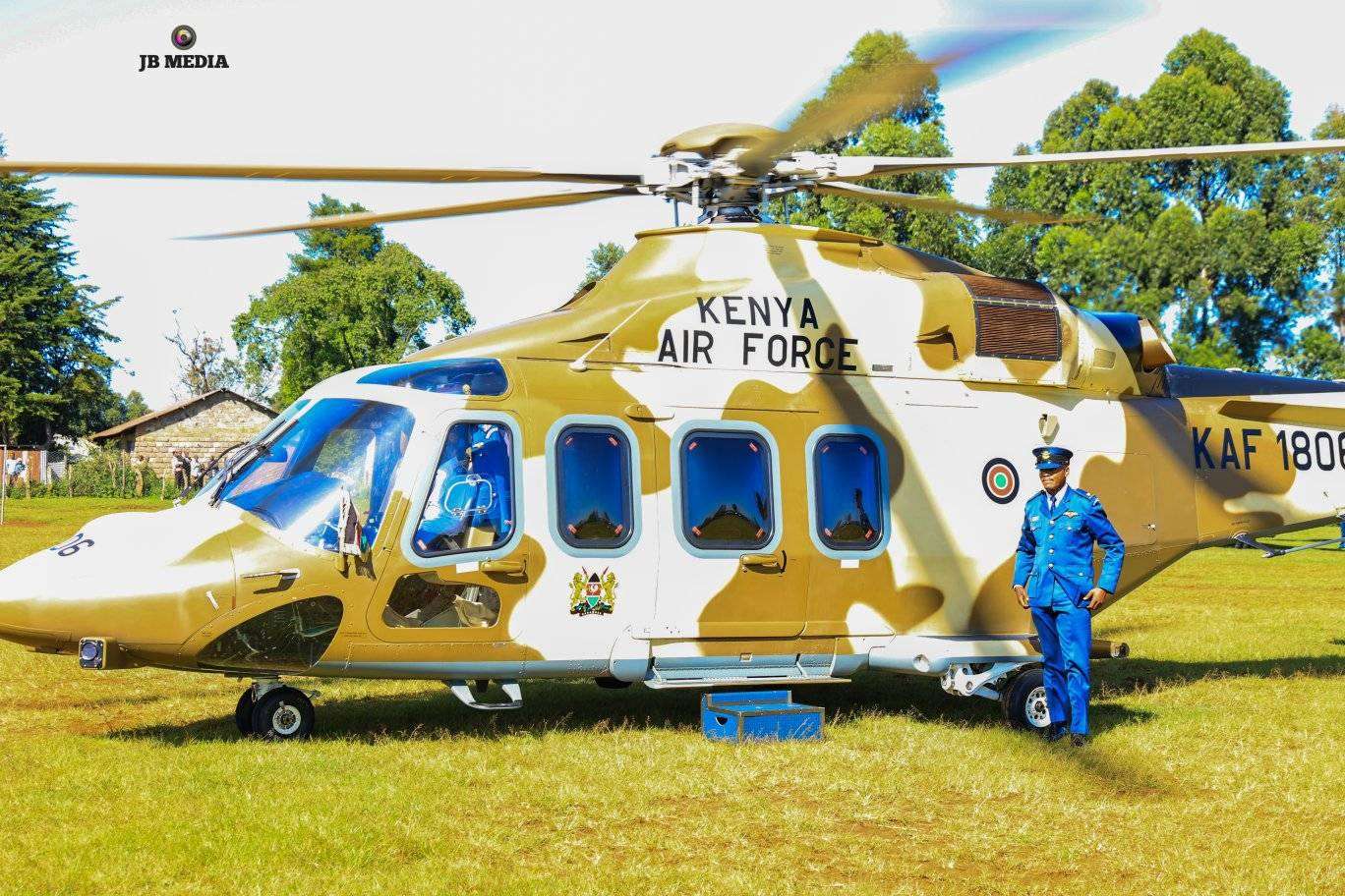 Inside Kenya's PRESIDENTIAL HELICOPTER Airforce One