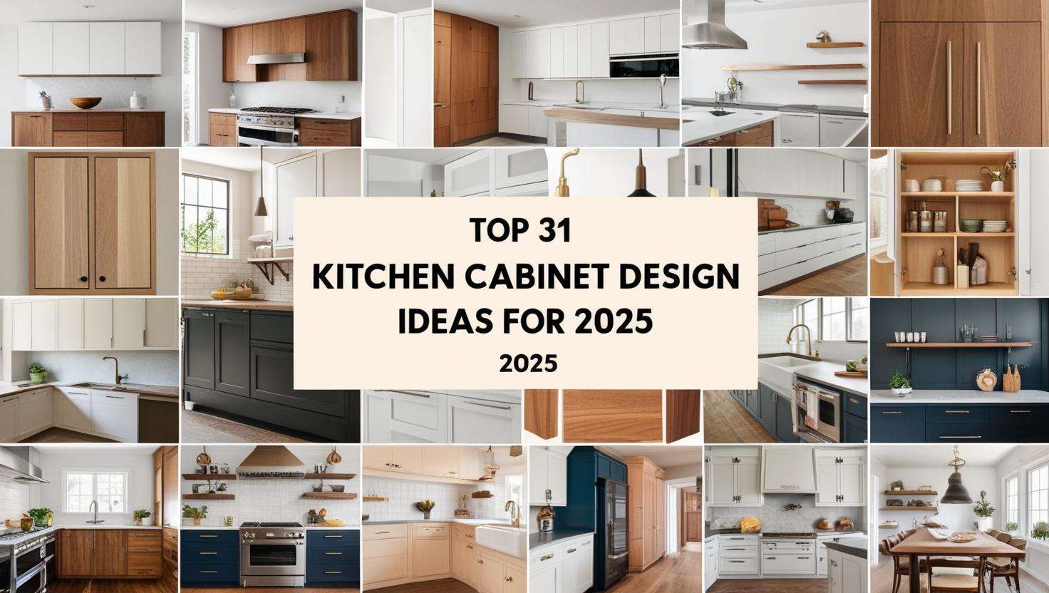 Top 31 Kitchen Cabinet Ideas